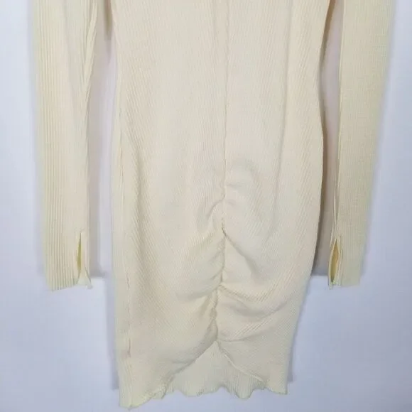 Staple Cream Long Sleeve Dress - Picture 6 of 9